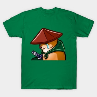 Samurai Cheems Dog Meme T-Shirt T-Shirt